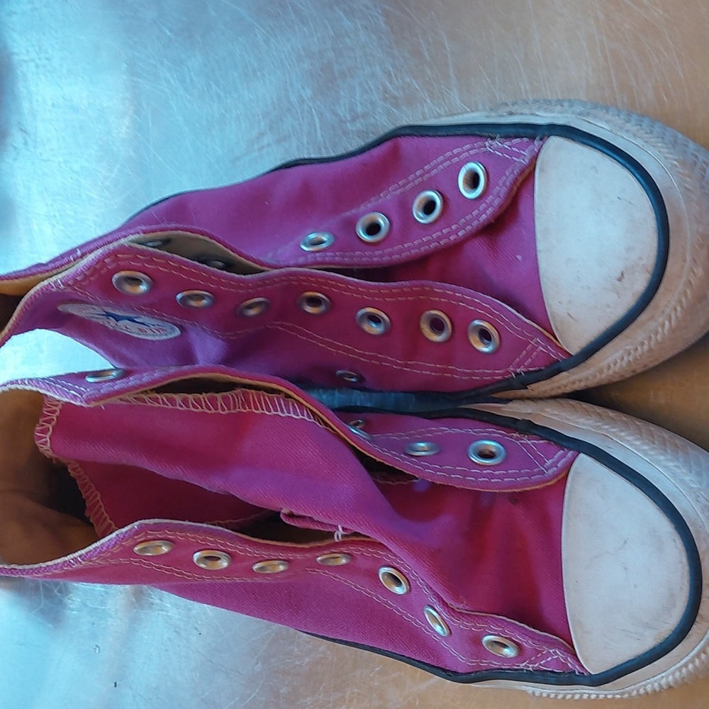 Purple Converse Hightops